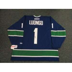 Roberto Luongo Signed Jersey   Vintage 3rd Rare   Autographed NHL 