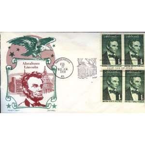  US First Day Cover Abraham Lincoln Sesquicentennial Scott 