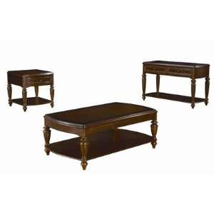  Brendon Cocktail Table Set in in Distressed Hazelnut 