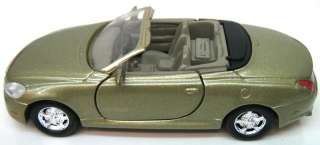 Tins Toys Lexus SC 430 Hardtop Convertible Gold 1/38  
