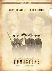 Tombstone DVD, 2002, 2 Disc Set, Vista Series Directors Cut  
