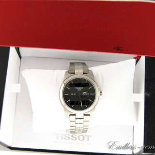 Tissot Mens T34748762 T Classic PR50 Analog Digital Titanium Watch 