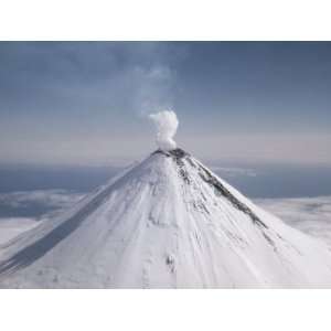Shishaldin Volcano, One of Many Active Volcanoes in the Aleutian Chain 