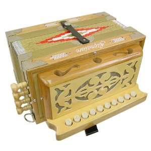   Music Accordian Cajun Box Accordion Acadian New 1211SN Electronics