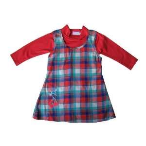   Infant and Toddler Girls Red Winter Jumper Dress Sizes 3M to 6T Baby