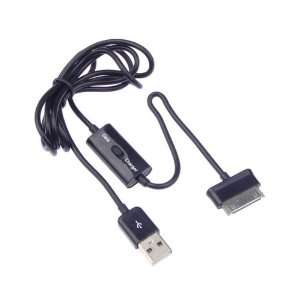  Black USB2.0 Mini Data Sync/Charger Cable for Samsung 