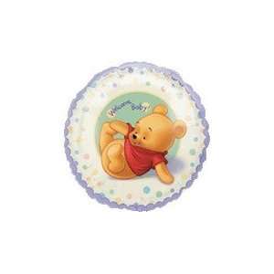  18 Winnie the Pooh Welcome Baby   Mylar Balloon Foil 