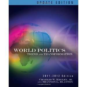  World Politics Trends and Transformations, 2011 2012 