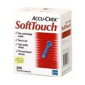  Accu Chek Soft Touch Lancets, 200 Ct. Health & Personal 
