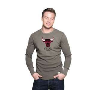 Chicago Bulls Fashion Thermal Majestic Select Grey Windy City Thermal 