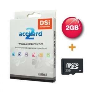  Acekard 2i Card for DSi XL and DSi with 1.4 firmware 2G 