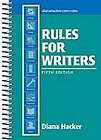 Rules of Thumb A Guide for Writers by Diana Roberts Wienbroer, Elaine 