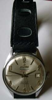 VINTAGE ATLANTIC WORLDMASTER  21J SWISS WRIST WATCH  