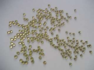 100 New Nail Art Sparkling Round Faceted 2mm Rhinestone Gems False 