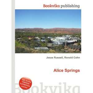  Alice Springs Ronald Cohn Jesse Russell Books
