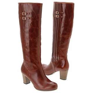  Frye Nora 16L Pleat Tall Cognac Boot Shoes