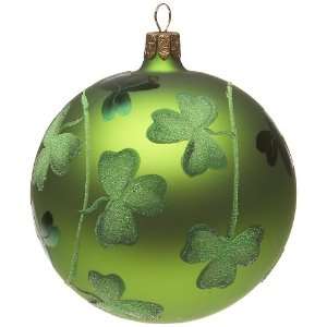   Holiday Heirlooms 2005 Ball Ornament, Irish Shamrock