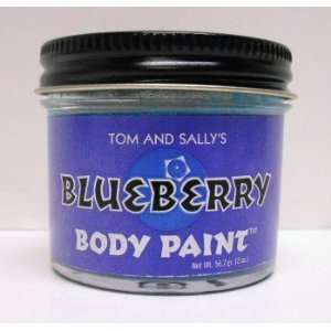 Candy Body Paint Blueberry Flavor/Blue Color  Grocery 
