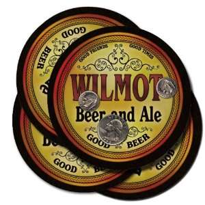  WILMOT Family Name Beer & Ale Coasters 