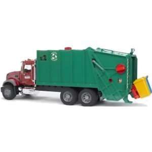   Toys Mack Granite Garbage Truck  Ruby, Red, Green