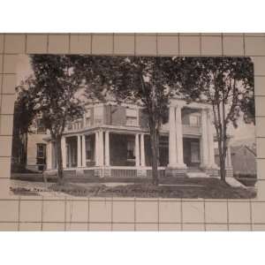   Card The Residence of S.C.Hartley, Meyersdale, Pa. 