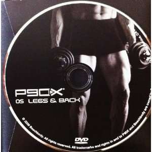 P90X Extreme Home Fitness DVD #05 Legs & Back with BONUS Ab Ripper 