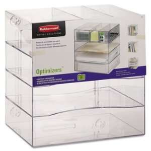  Optimizers Four Way Organizer with Drawers, Plastic, 13 1 