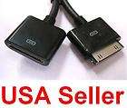 New 30 Pin Dock Extender Extension Audio Cable Cord Apple iPad 2 iPod 