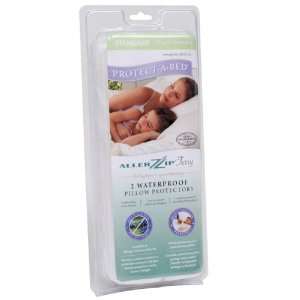  King Size   Set Of 2 Allerzip Terry Anti Allergy And Bed 