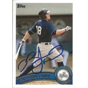  Brandon Laird Signed Yankees 2011 Topps Pro Debut Card 