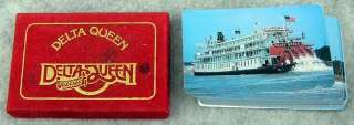 An excellent condition complete deck of cards from the Delta Queen 