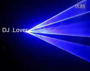 300mW 450nm Blue DMX Laser Light DJ Party Projector  