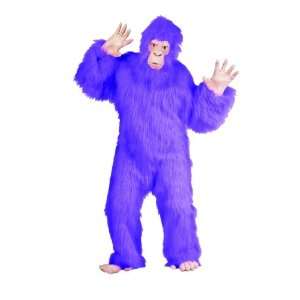    Adult Deluxe Lavender Gorilla Suit Costume 
