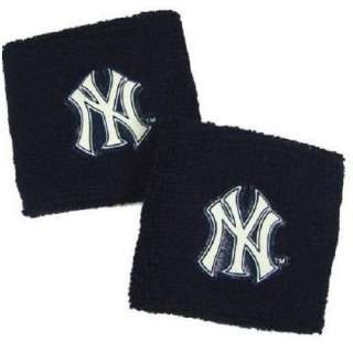 Pair New York Yankees Team Logo Sweatbands Wristbands  