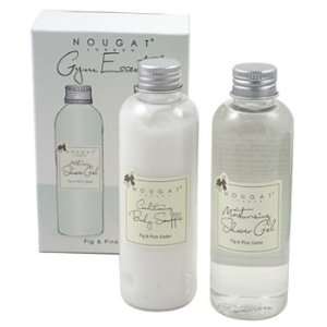  Nougat Gym Essentials Shower Gel and Body Souffle Fig And 