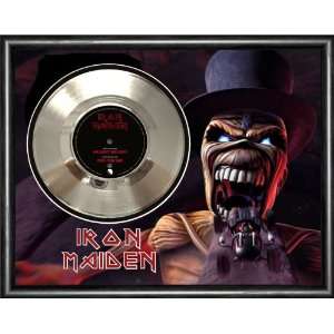  Iron Maiden Wildest Dreams Framed Silver Record A3 