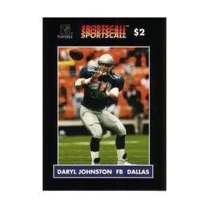 Collectible Phone Card $2. Daryl Johnston (FB Dallas Cowboys Football 