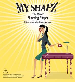 one package of my shapz the workz slimming shaper suggested retail 