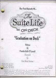 The Suite Life on Deck Script # 322 Graduation Finale  