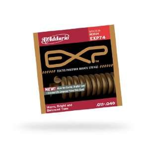  DAddario EXP74 EXP Coated Phosphor Bronze Mandolin 