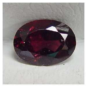  Garnet, Loose, 1.52ct. Natural Genuine, 8x6mm Oval 