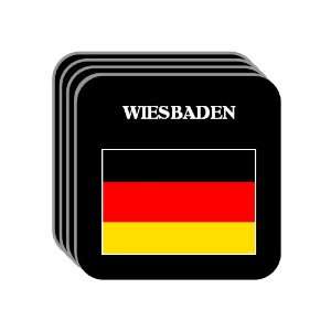  Germany   WIESBADEN Set of 4 Mini Mousepad Coasters 