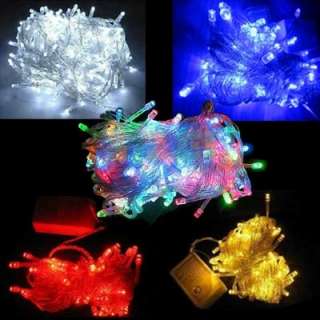 10M 100 LED String Lights Fairy Christmas Party Wedding Decoration 