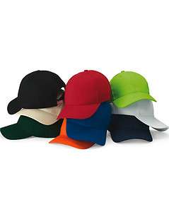   Structured Cap, 10 Baseball Hat Colors Made in the USA, (3660)  