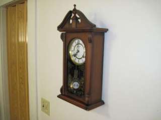 Alaron 31 Day Wall Clock With A Beautiful Roman Numeral Dial  Needs 