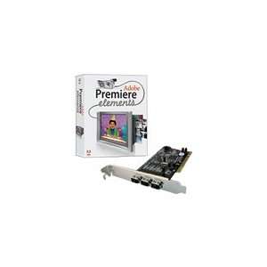  TECHNOLOGIES PYRO 1394DV with Premiere Elements API 312 Electronics