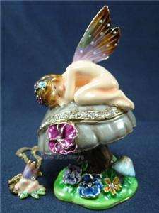 Sheila Wolk Once Upon A Dream Fairy Trinket Box  