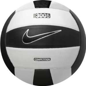  Nike 3005 NFHS Volleyball, White, Black