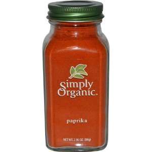 Simply Organic Paprika Ground CERTIFIED Grocery & Gourmet Food