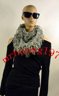 Newset Chic Warm Flexible Knit Whippy Loop Infinity Scarf  